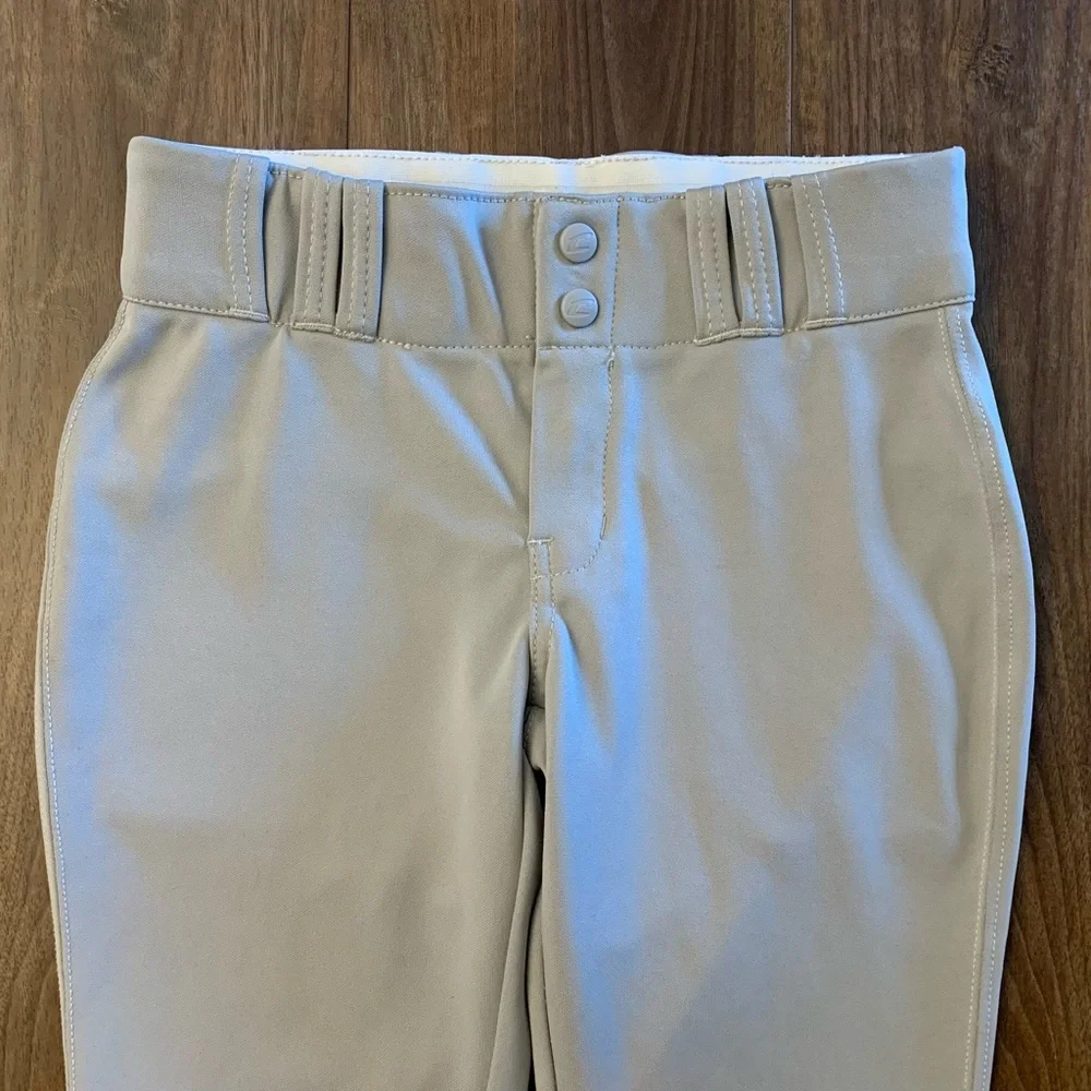 Champro Girls Softball Pants Low Rise Gray Youth Size Large - Picture 2 of 7